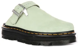 Dr Martens Zebzag MULE In Sage Green for Women