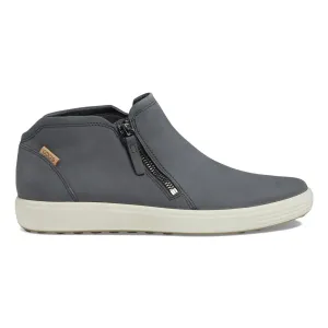 Ecco Women's Soft 7 Bootie Dark Shadow Nubuck