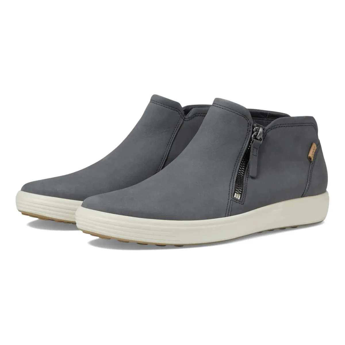 Ecco Women's Soft 7 Bootie Dark Shadow Nubuck