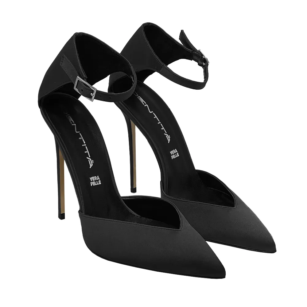 ELODIE BLACK SATIN