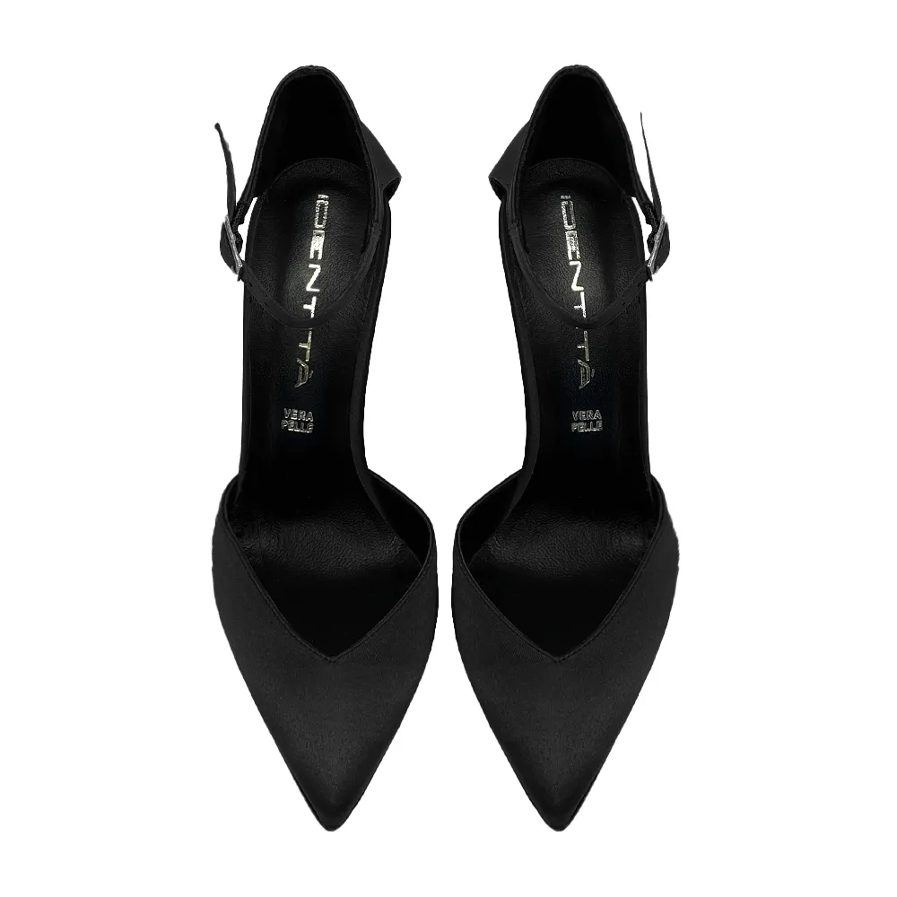 ELODIE BLACK SATIN