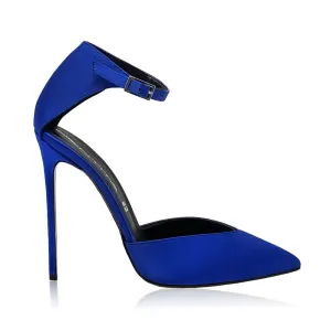 ELODIE BLUE SATIN
