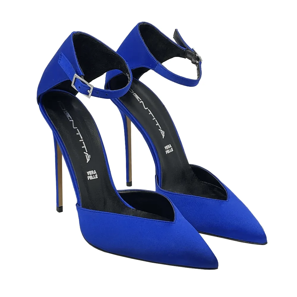 ELODIE BLUE SATIN