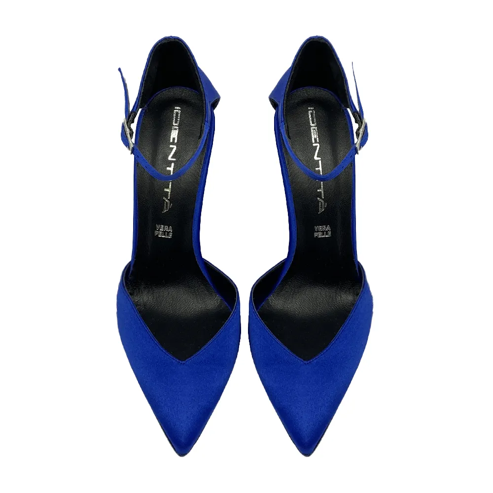 ELODIE BLUE SATIN