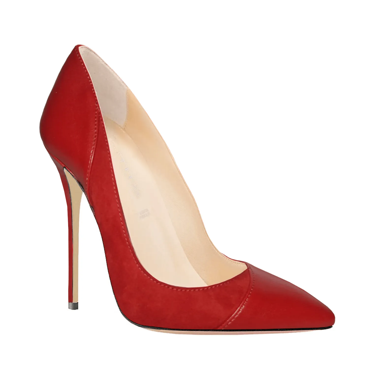 FELIPA SUEDE/LEATHER RED