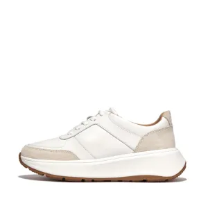 FITFLOP F-MODE LEATHER/SUEDE FLATFORM SNEAKERS (Women)