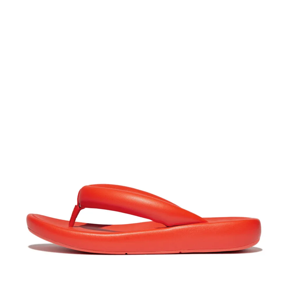FITFLOP iQUSHION D-LUXE X ROKSANDA PAD. LEATHER FLIP-FLOPS