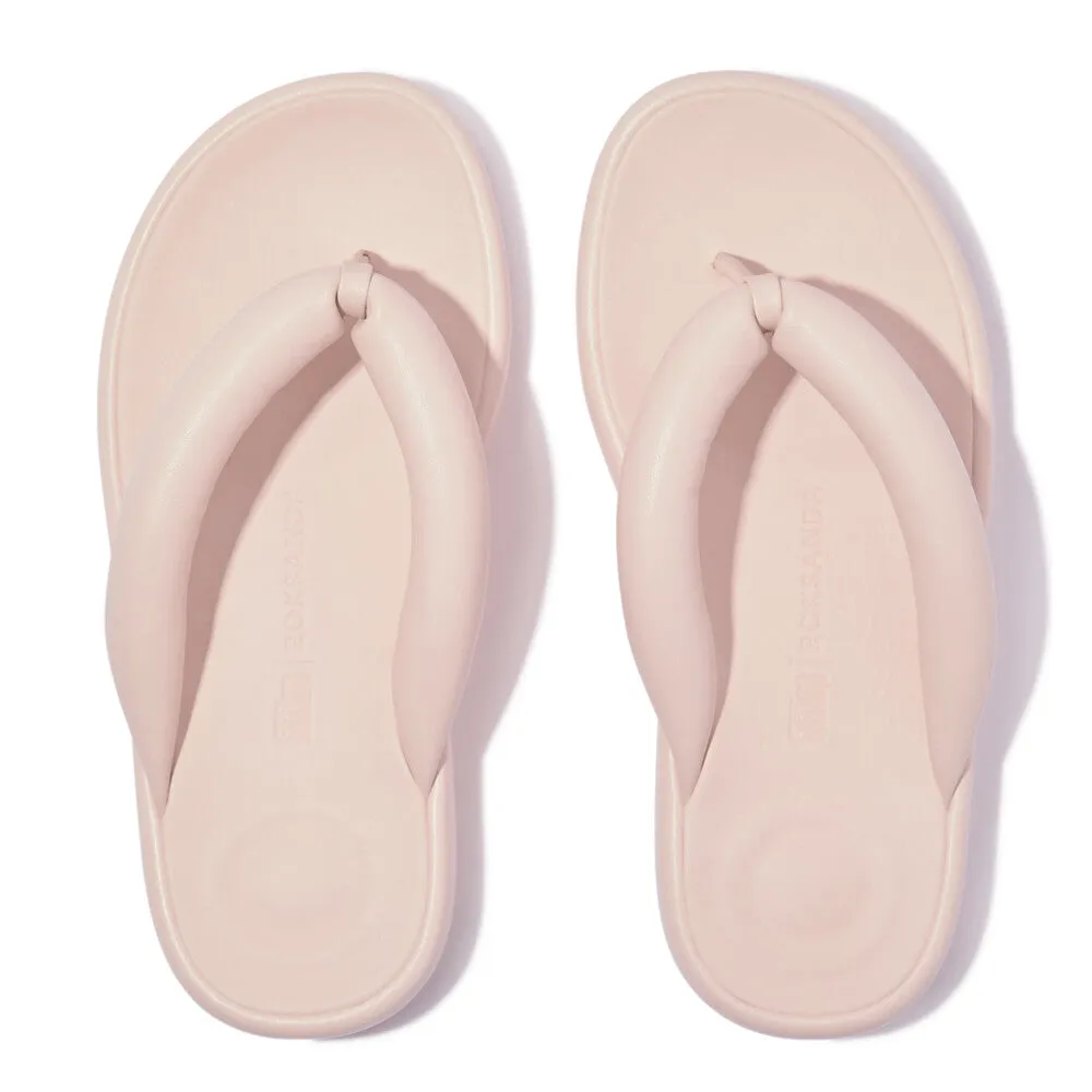 FITFLOP iQUSHION D-LUXE X ROKSANDA PAD. LEATHER FLIP-FLOPS