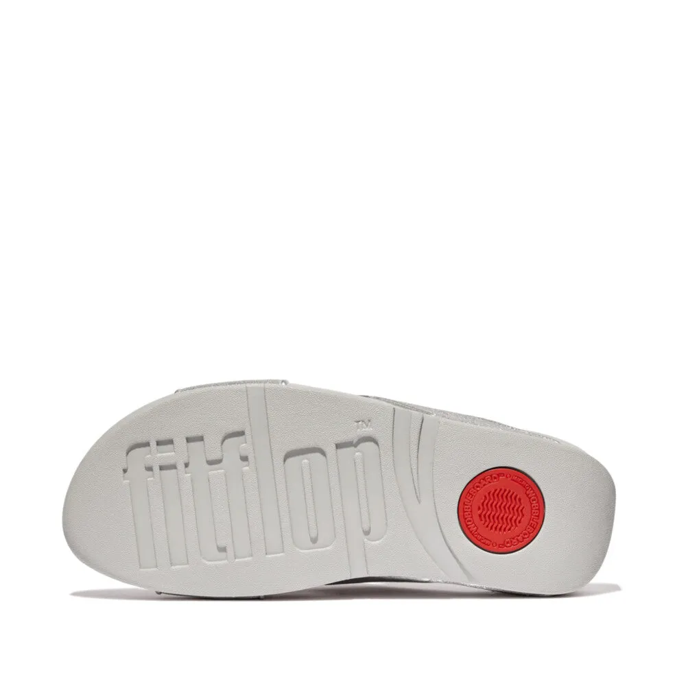 FITFLOP LULU GLITTERDUST CROSS SLIDES