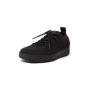 FITFLOP Rally e01 MULTI-KNIT Black Trainers (Women)