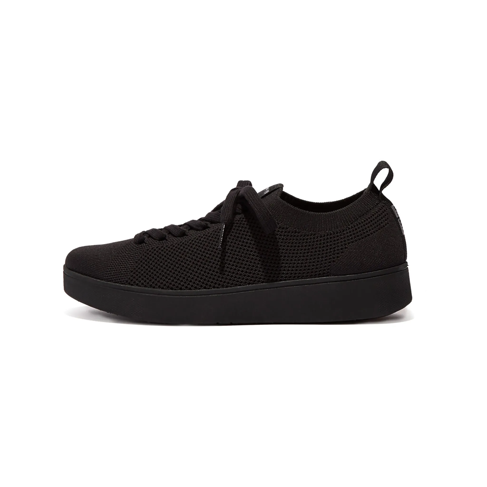 FITFLOP Rally e01 MULTI-KNIT Black Trainers (Women)