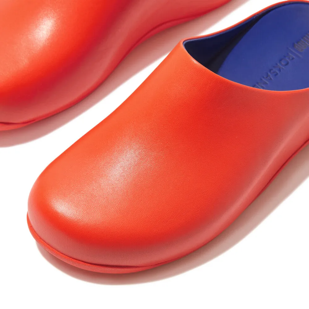 FITFLOP SHUV X ROKSANDA LEATHER CLOGS