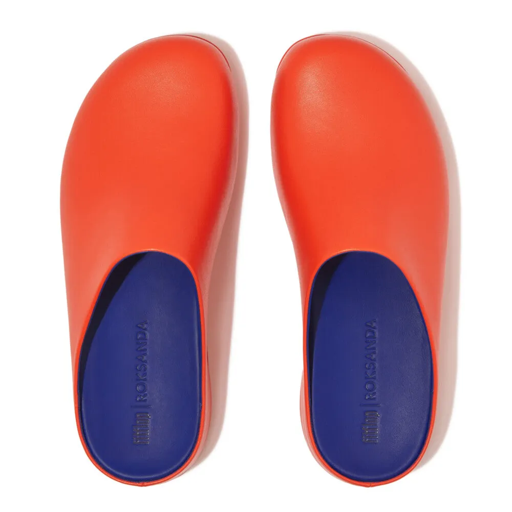 FITFLOP SHUV X ROKSANDA LEATHER CLOGS