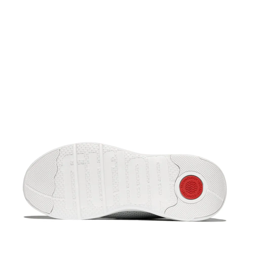 FITFLOP SUPER-Q KNIT SLIP-ON LACED SNEAKERS