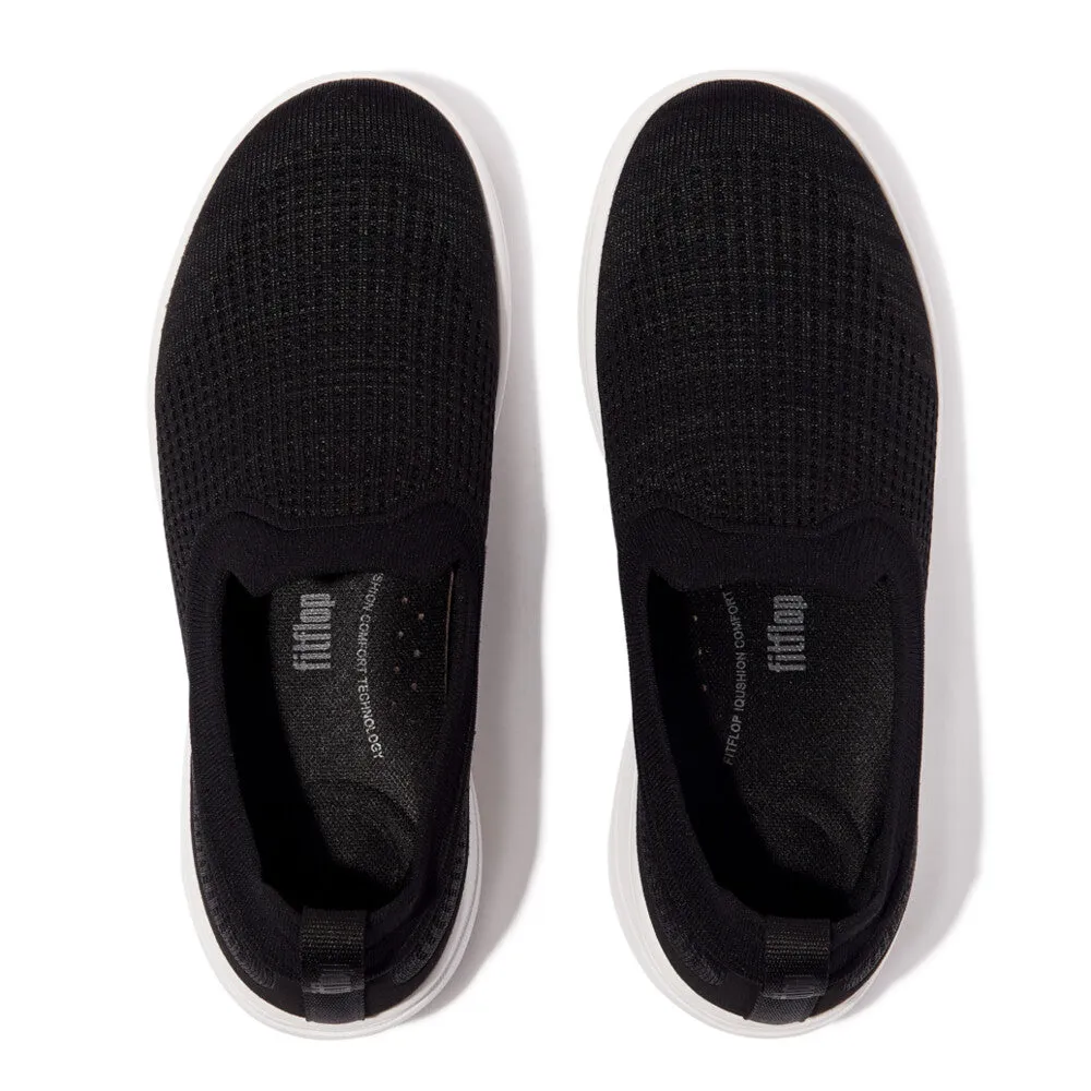 FITFLOP SUPER-Q KNIT SLIP-ONS (WOMEN)