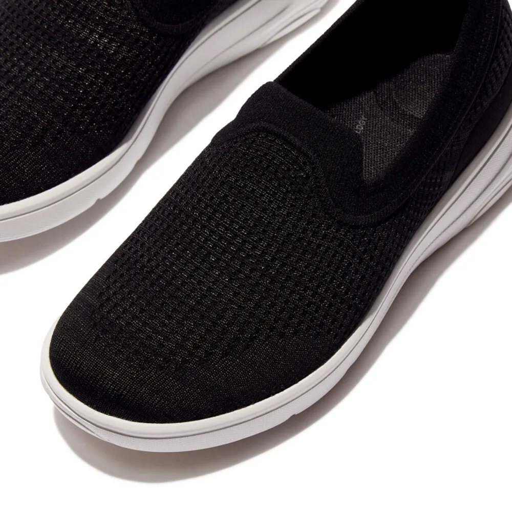 FITFLOP SUPER-Q KNIT SLIP-ONS (WOMEN)