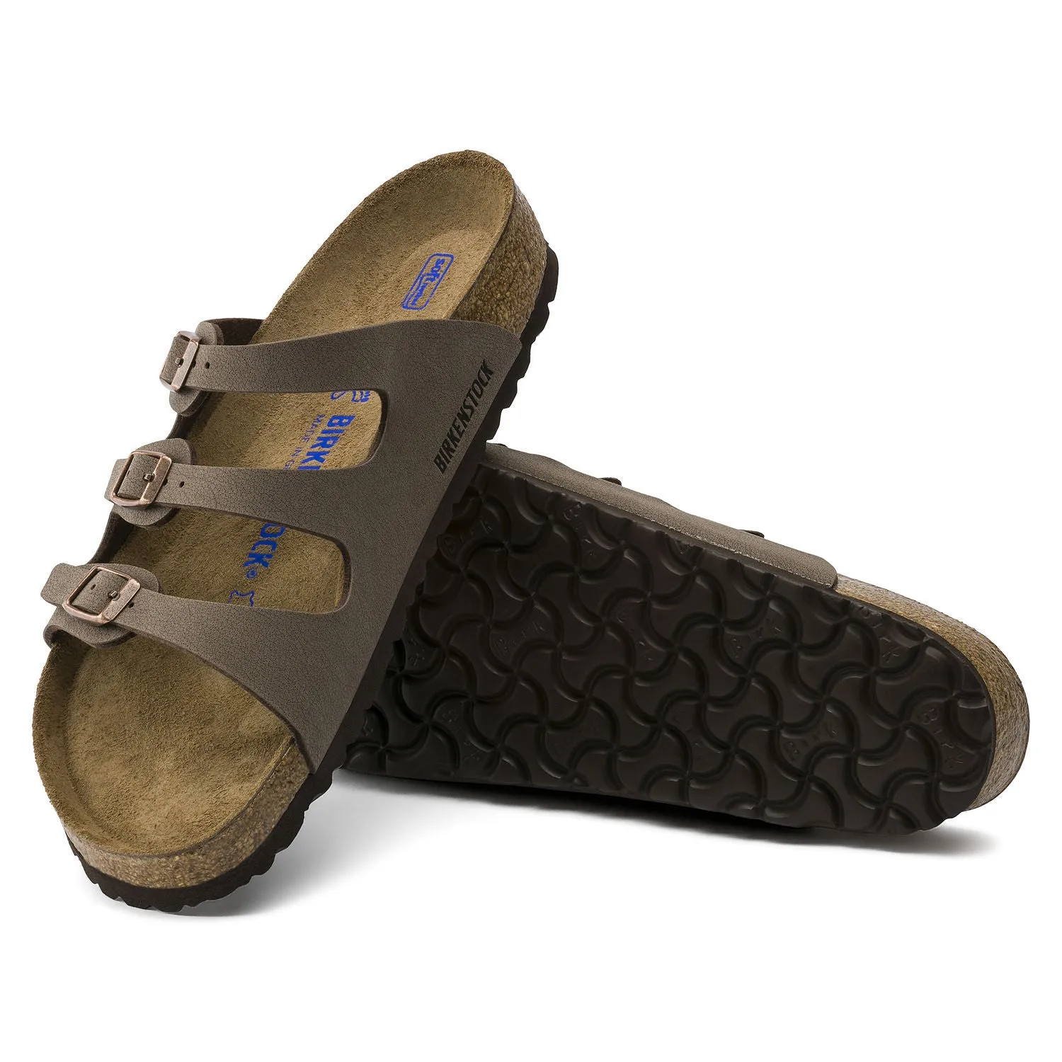 Florida Soft - Mocha Birkibuc||Florida assise plantaire souple - Birko-Flor moka