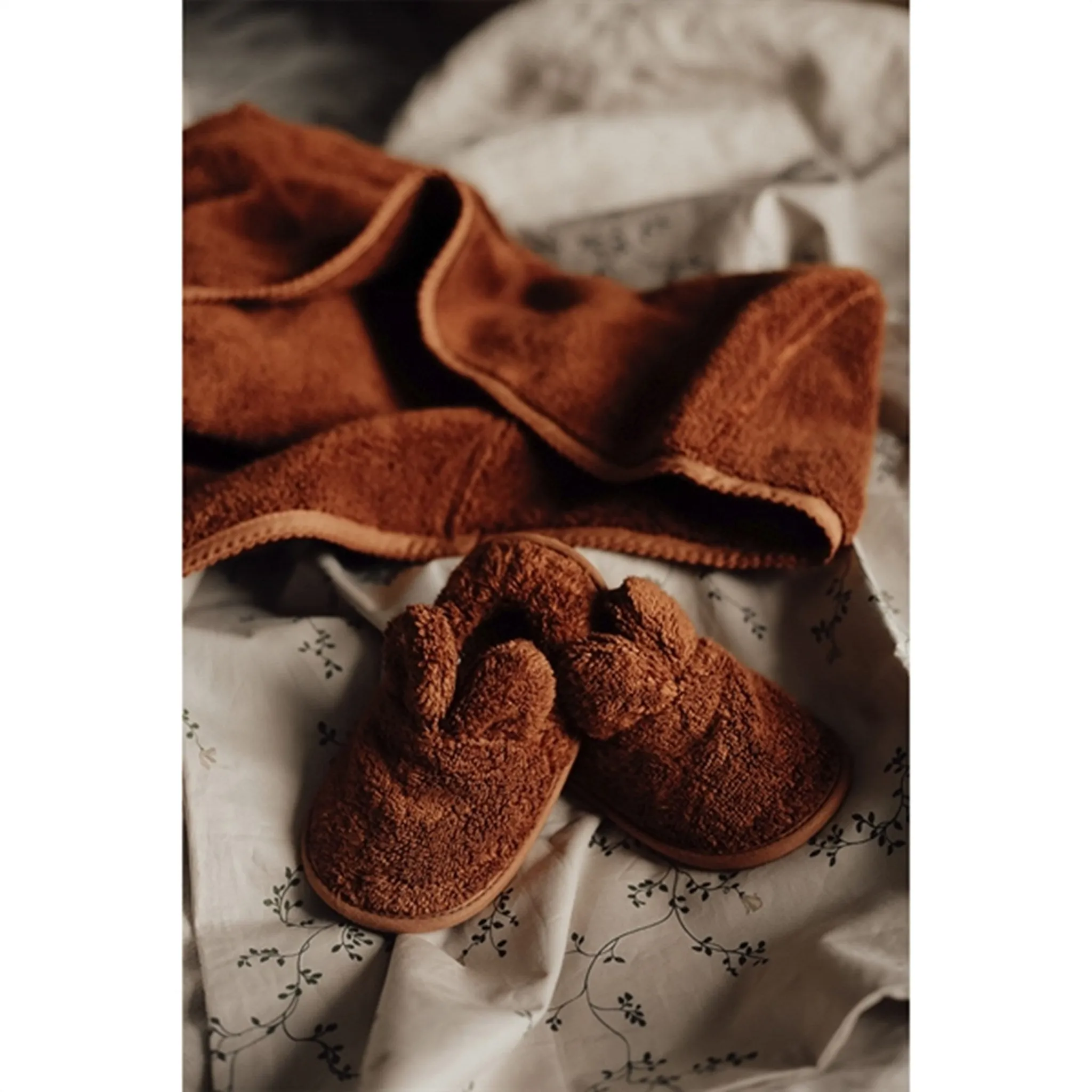 Garbo&Friends Terry Slippers Cinnamon