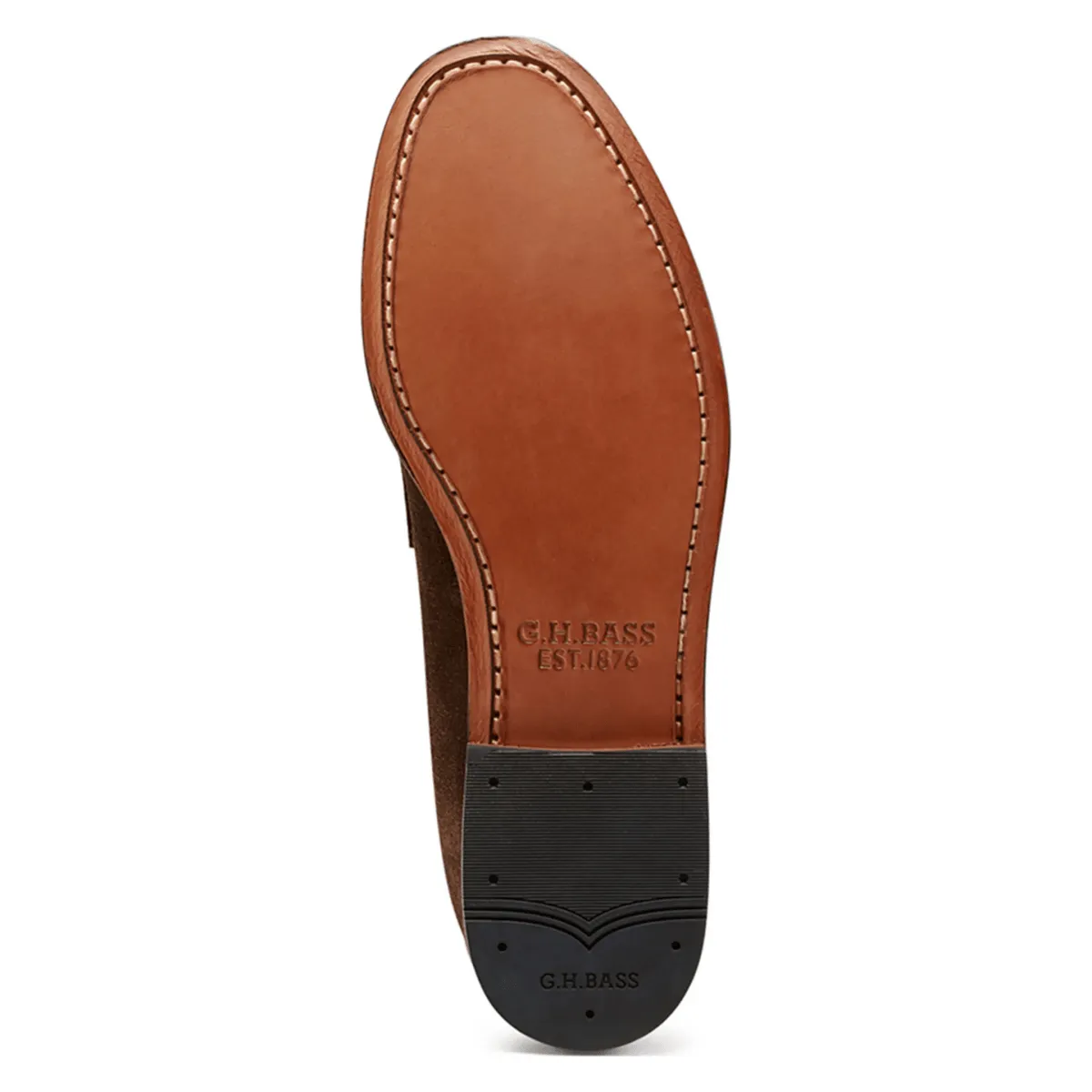 G.H. Bass Men's Logan WeeJun Brown Suede