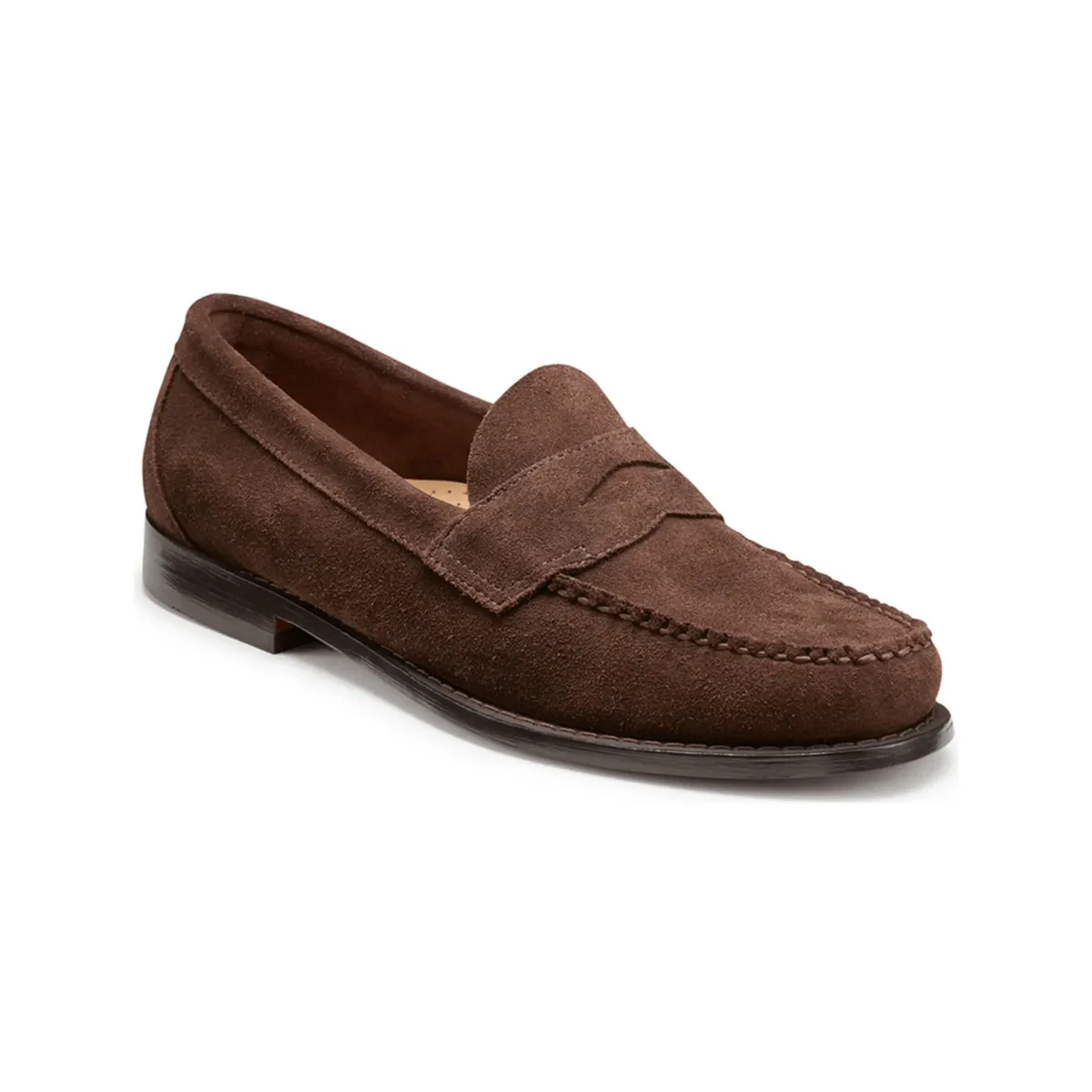 G.H. Bass Men's Logan WeeJun Brown Suede