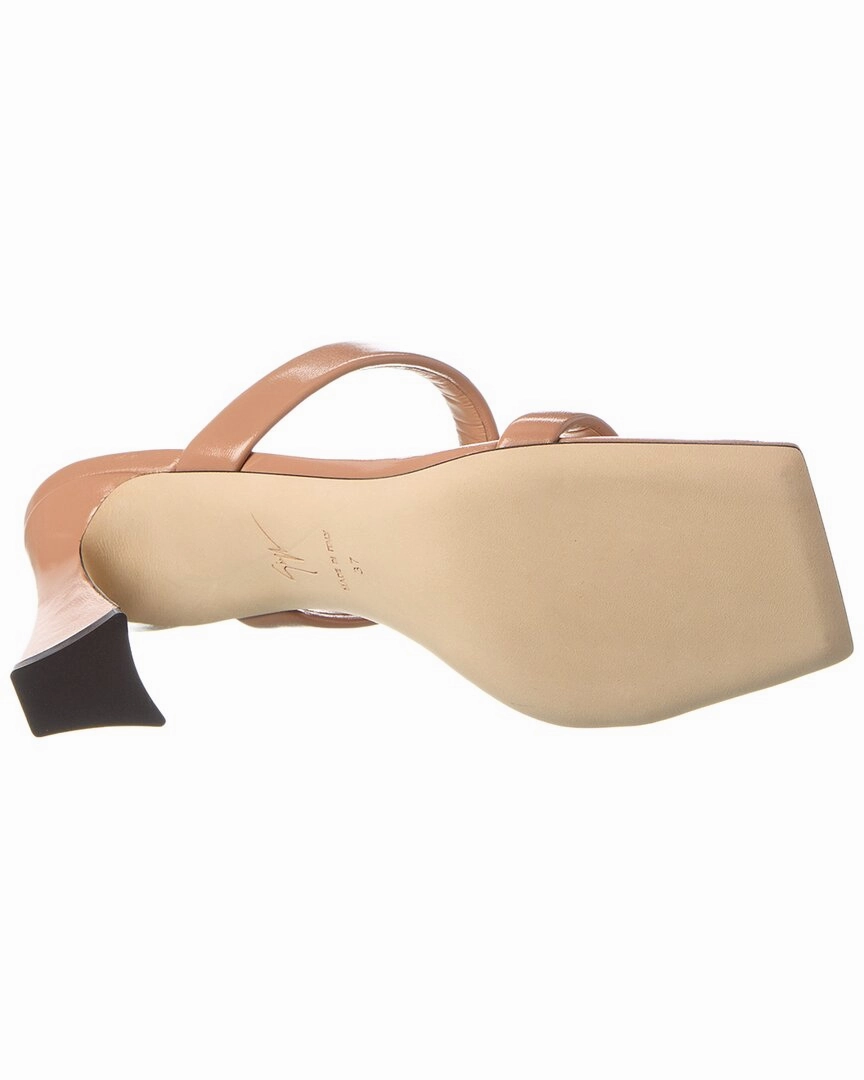 Giuseppe Zanotti Flaminia 85 Leather Sandal
