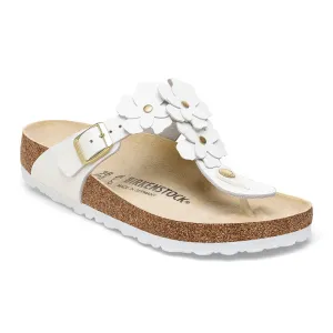 Gizeh Flowers - White Leather||Gizeh  fleurs - Cuir blanc