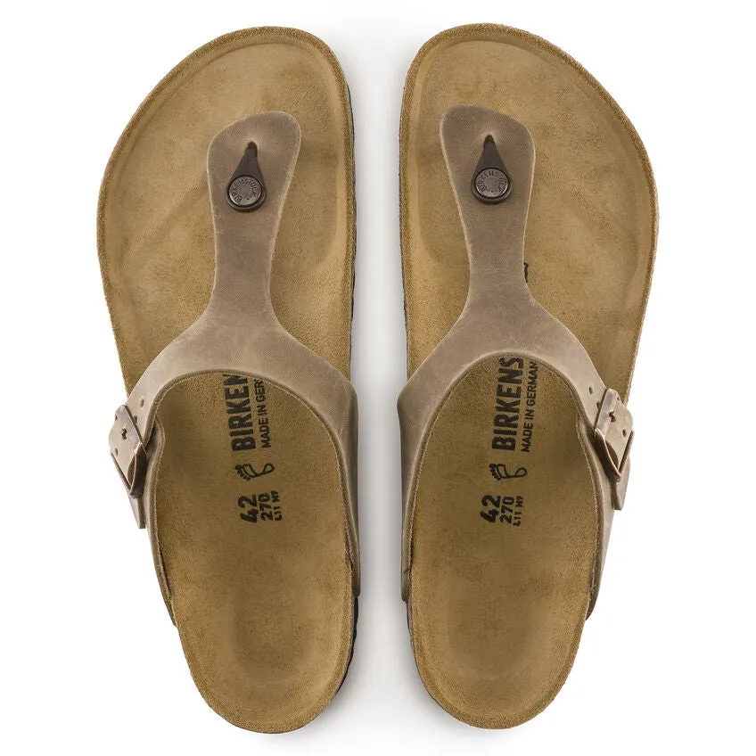 Gizeh - Tobacco Brown Oiled Leather||Gizeh - Cuir huil tabac