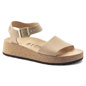 Glenda - Sandcastle Nubuck Leather||Glenda - Cuir nubuck chteau de sable