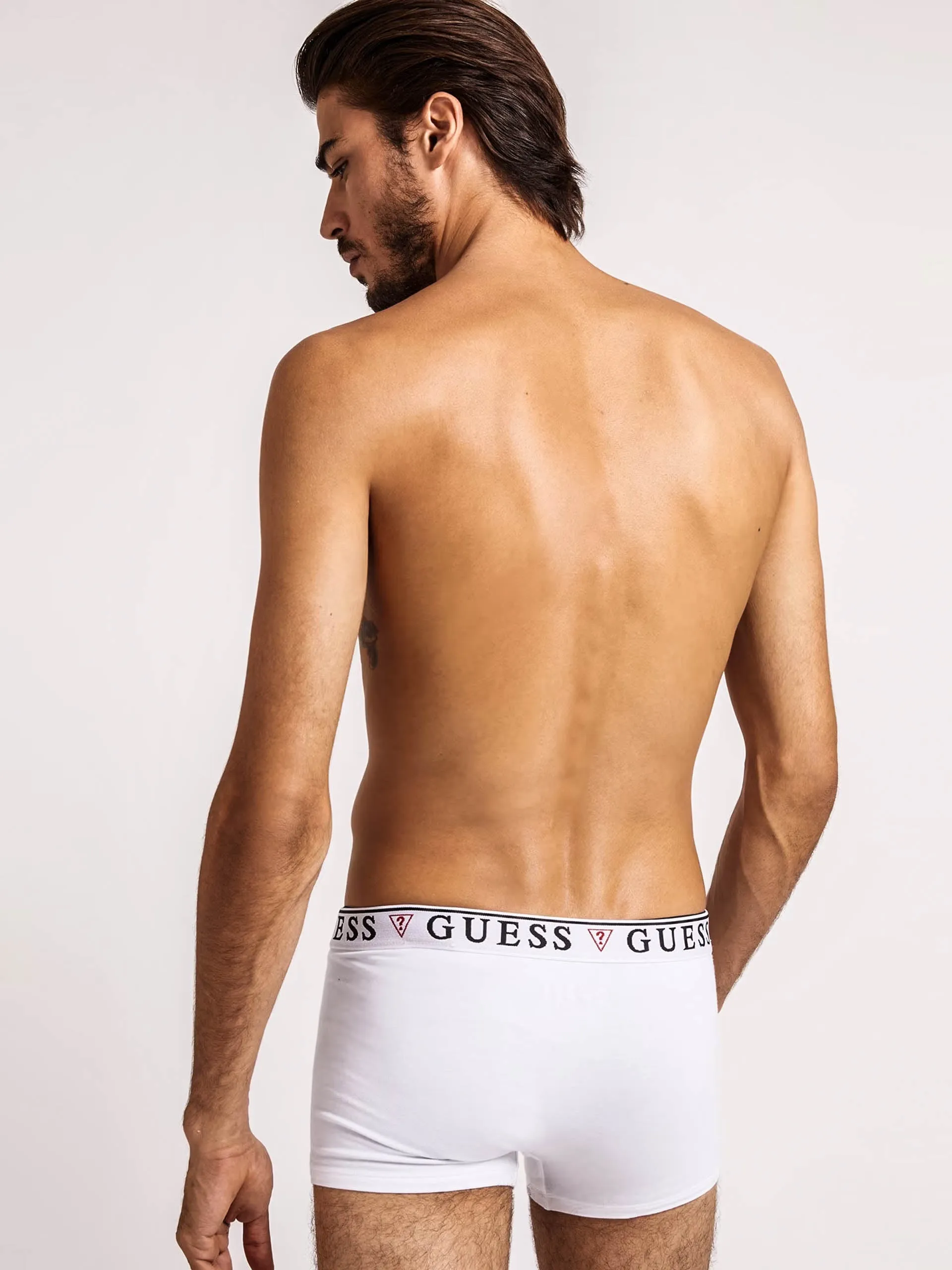 Guess 3 Pack Boxers In Black For Men