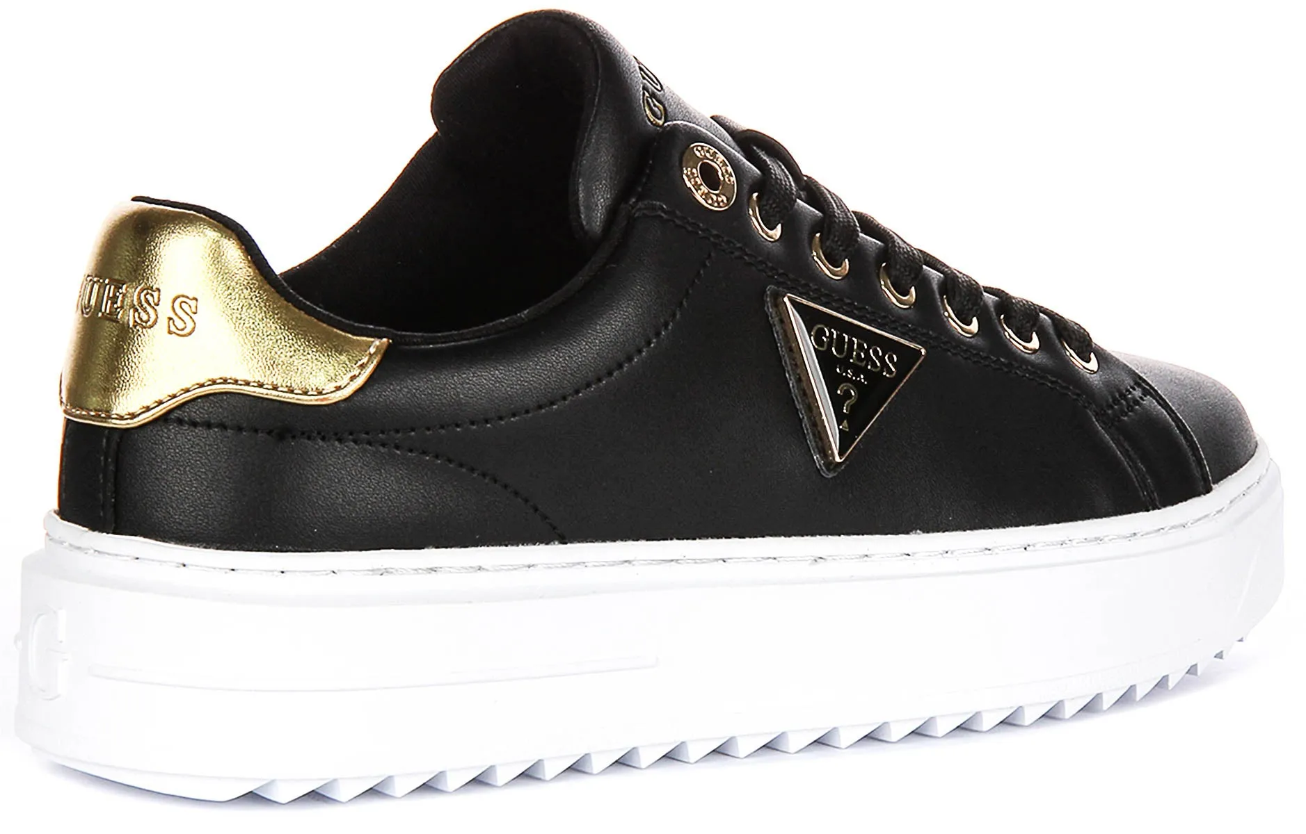 Guess Denesa In Black Gold for Women