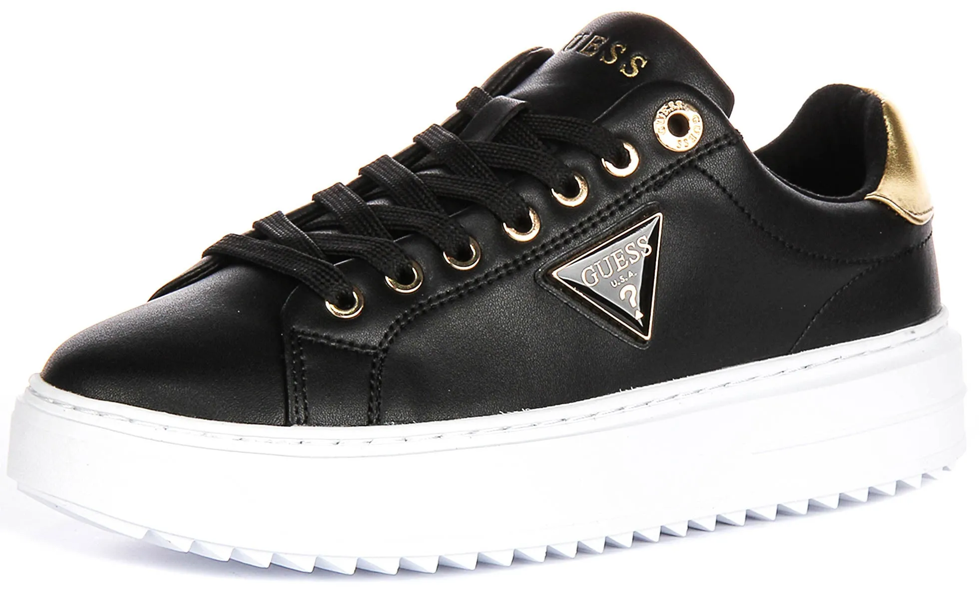 Guess Denesa In Black Gold for Women