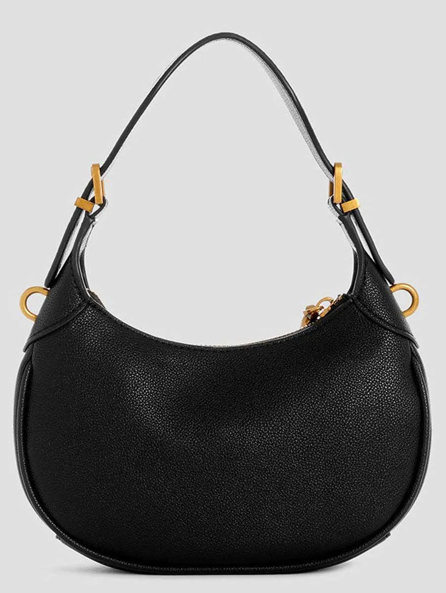 Guess Malva Mini Hobosholder Bags In Black For Women