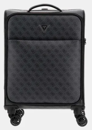 Guess Napoli 4G Print Suitcase In Coal For Women