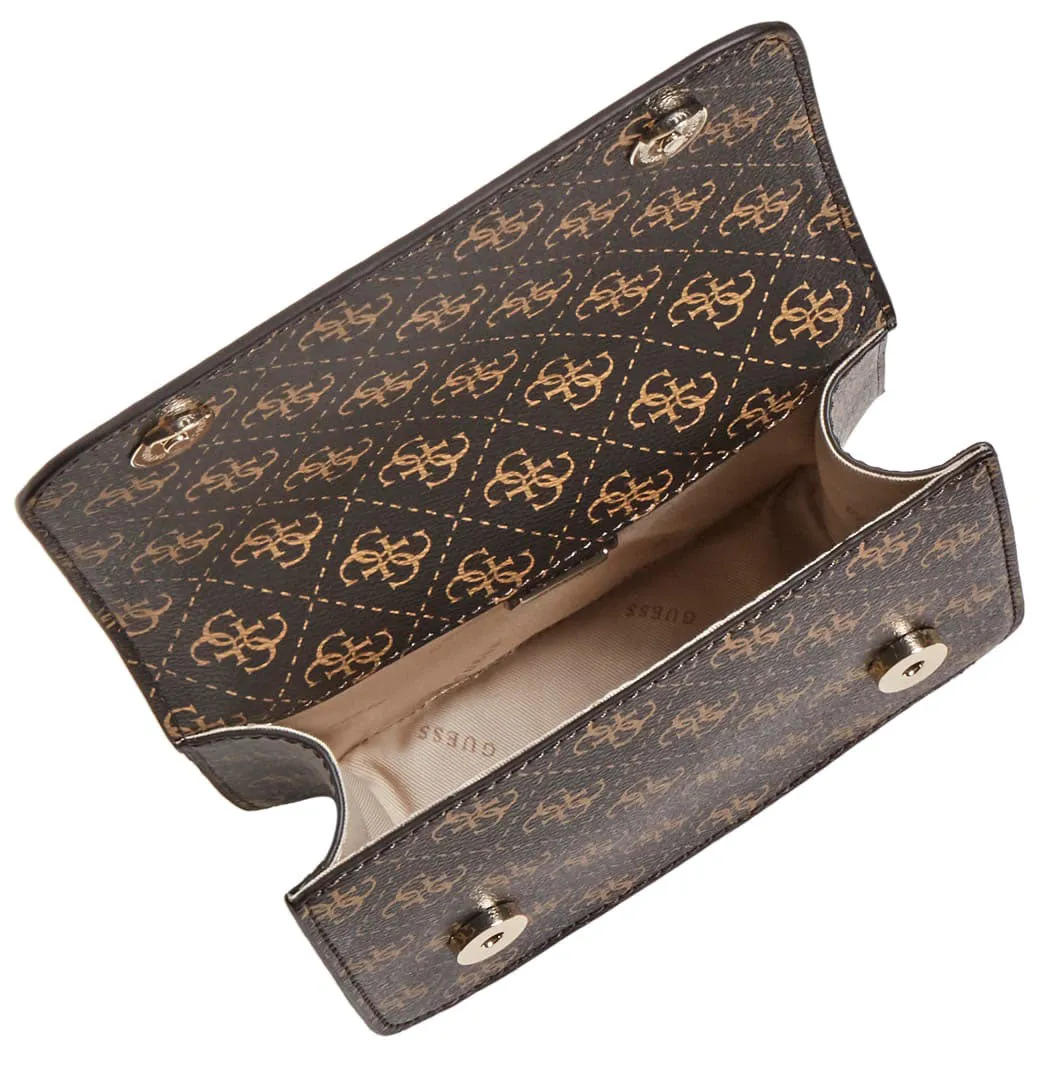Guess Noelle Crossbody In Brown For Women