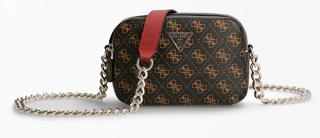 Guess Noelle Crossbody In Brown For Women