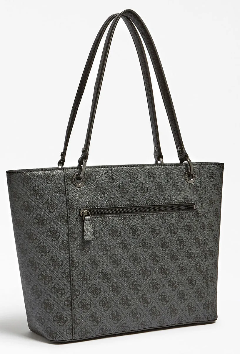 Guess Noelle Tote Bag In Coal For Women