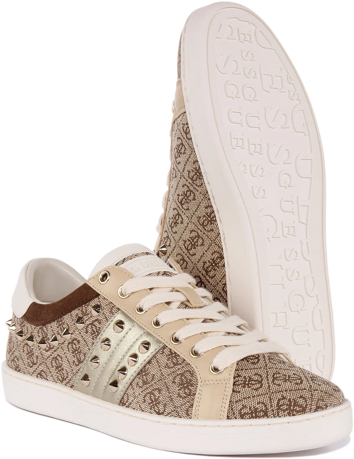 Guess Raelin 4G In Beige For Women