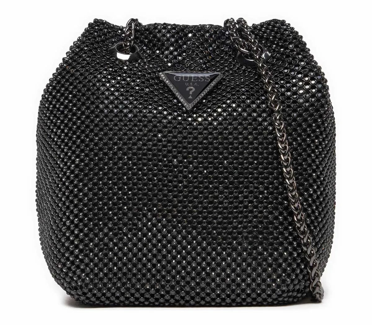 Guess Rhinestone crossbody In Black For Women