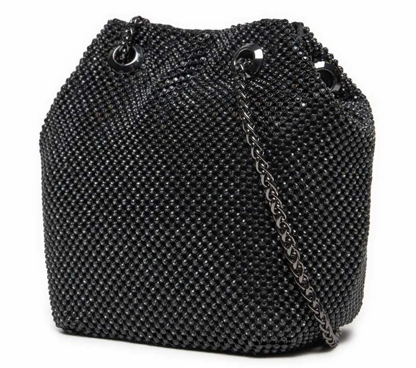 Guess Rhinestone crossbody In Black For Women