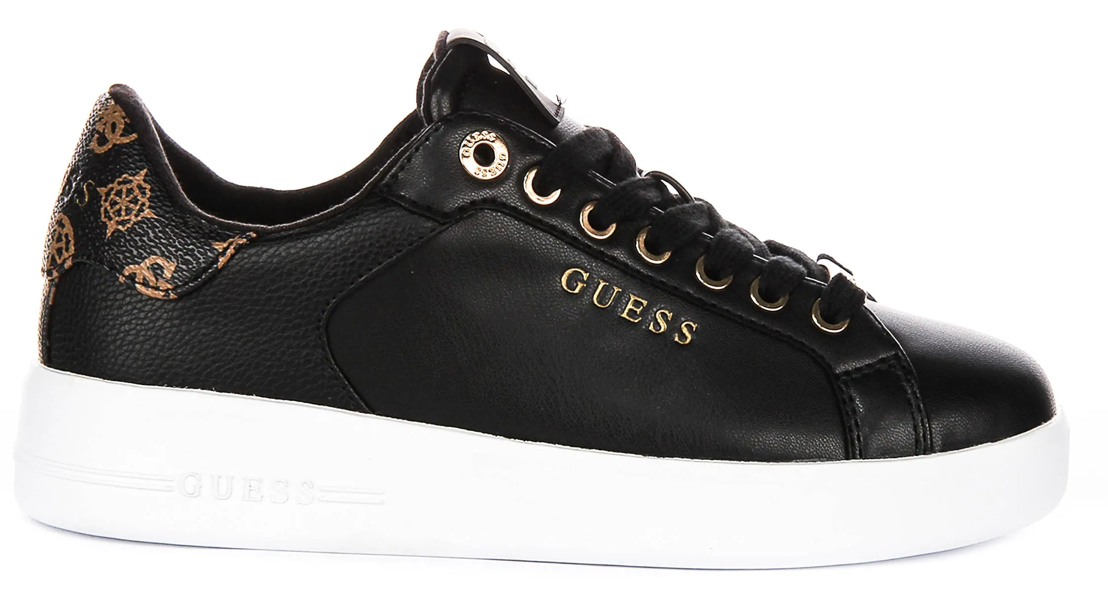 Guess Rok12 4G Peony In Black For Women