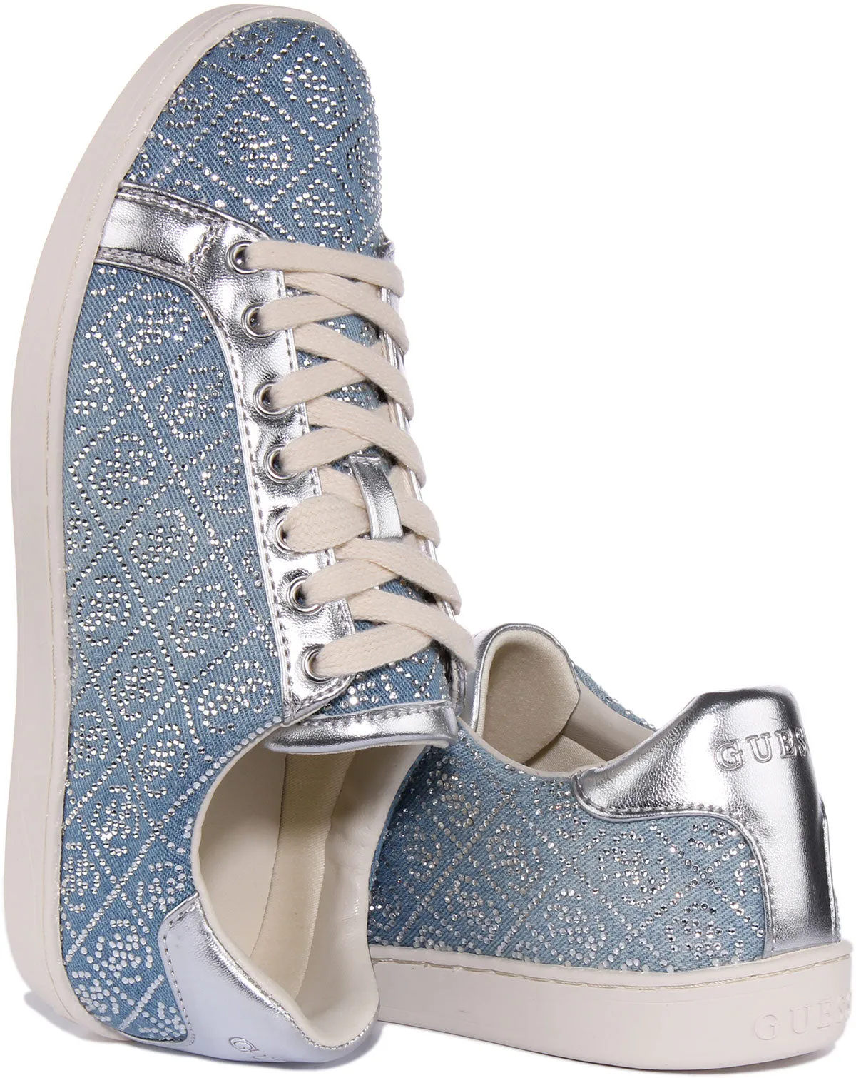 Guess Rosalia In Blue Denim For Women