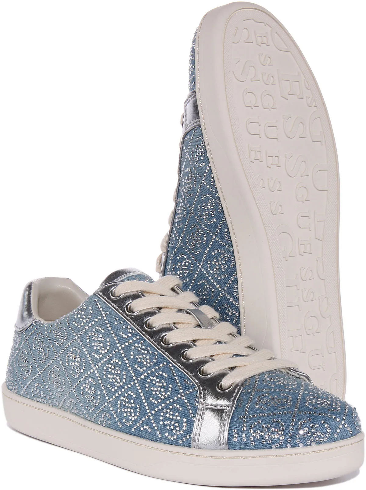Guess Rosalia In Blue Denim For Women