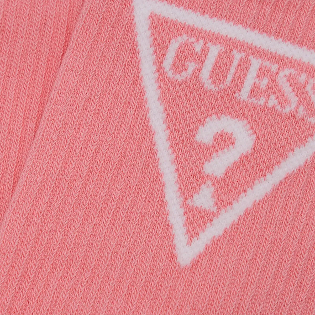 Guess Single Pair Socks In Pink For Women