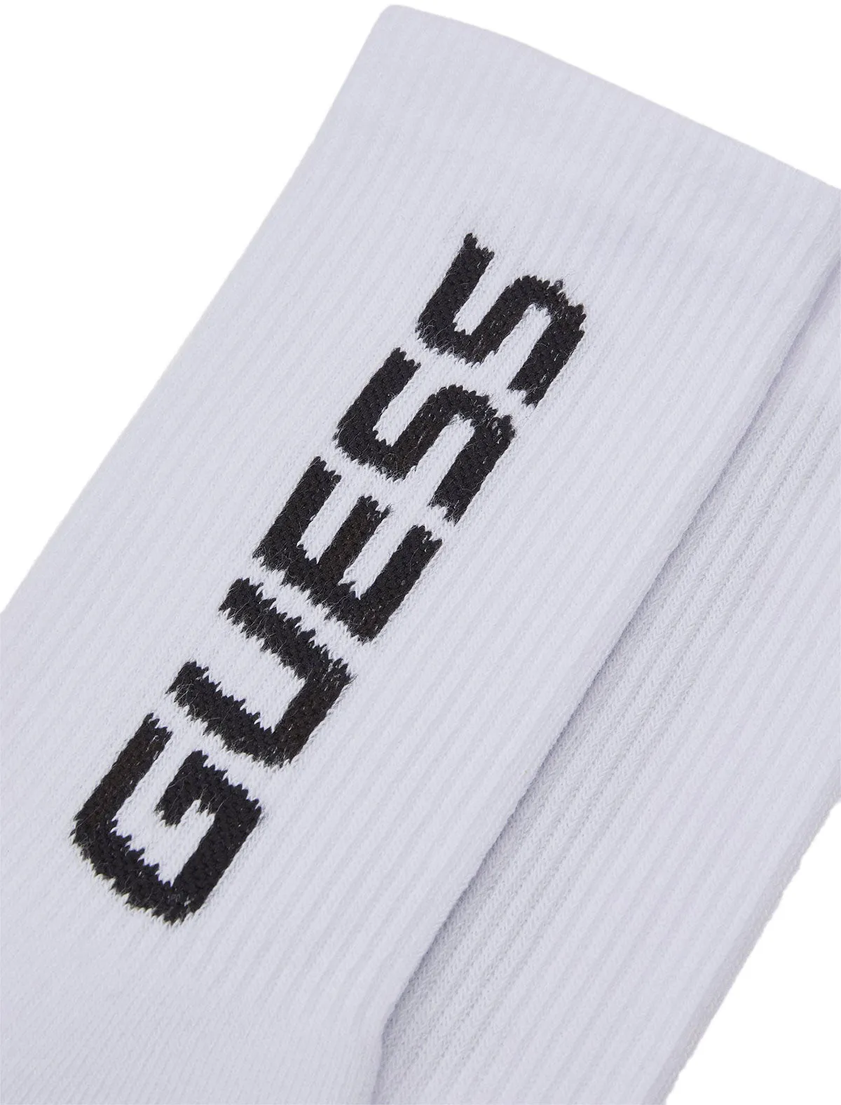 Guess Single Sock In White Black For Women