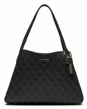 Guess Sora Girlfriend Carryall Tote Bag In Coal For Women