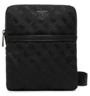 Guess Vezzola Crossbody Bag In Black For Men