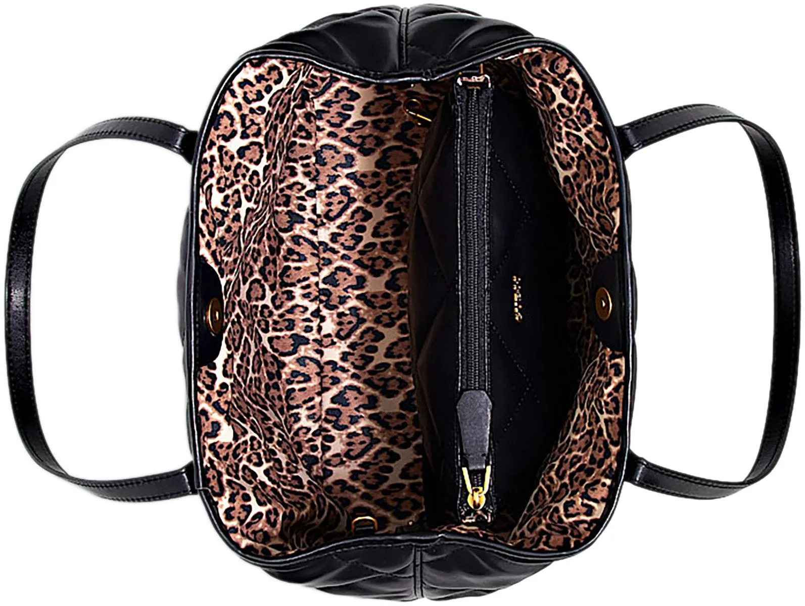 Guess Vicky Quilted Bag In Black For Women