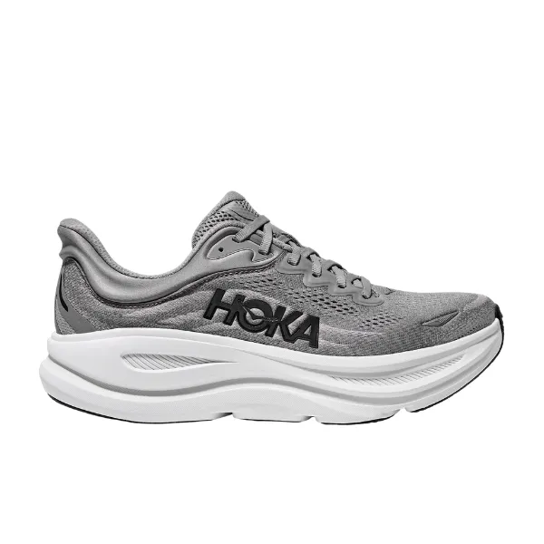Hoka Men's Bondi 9 Wide Galactic Grey/Stellar Grey