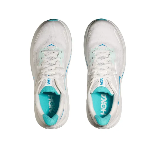 Hoka Men's Clifton 10 Wide White/Blue