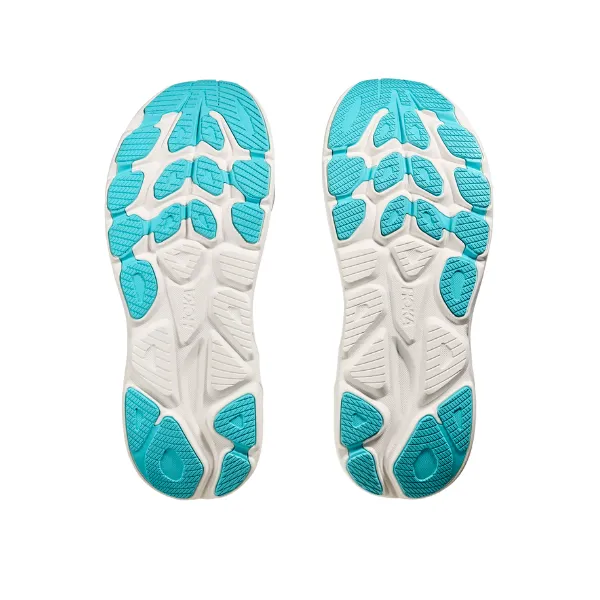 Hoka Men's Clifton 10 Wide White/Blue